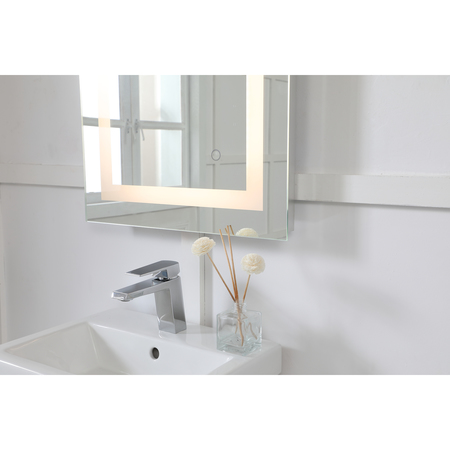 Elegant Decor Helios 20" X 36" Hardwired Led Mirror W/Touch Sensor And Color Chngng MRE12036